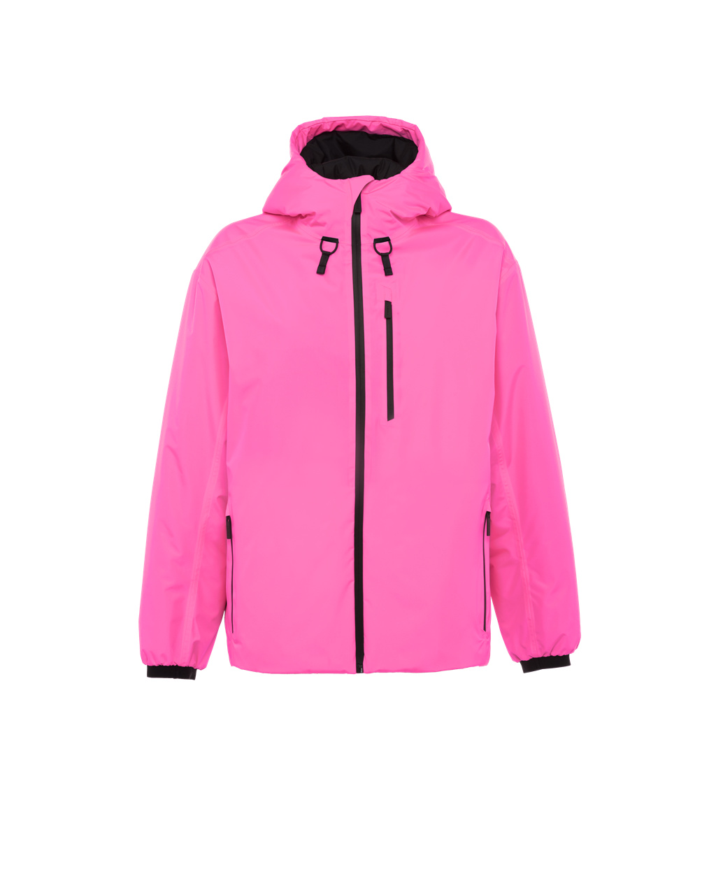 Prada Bonded Nylon Padded Jacket Růžové | 036924PBV