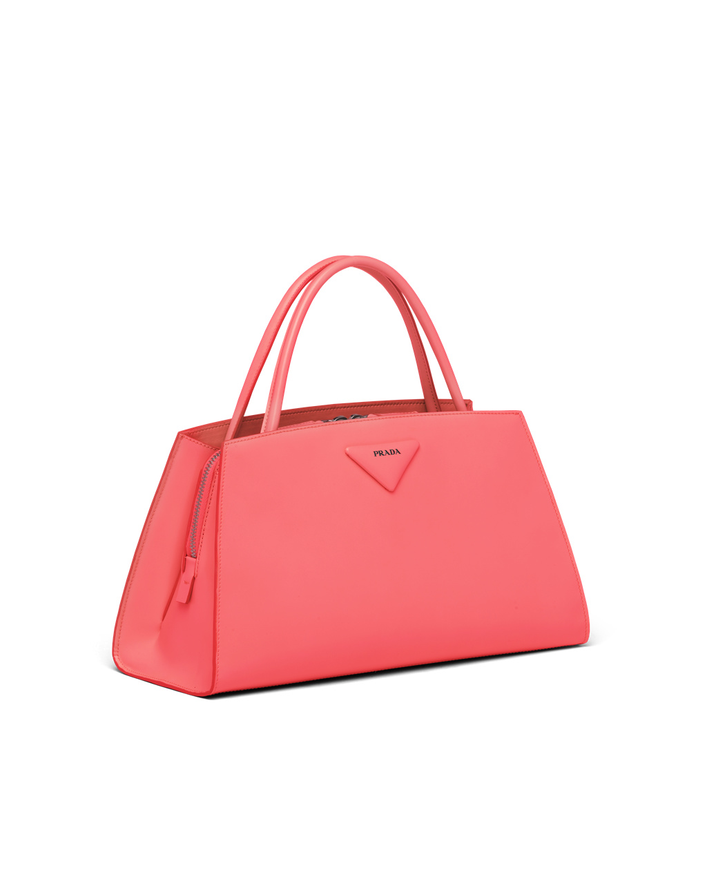 Prada Brushed Læder Handbag Koralove | 971260HFV