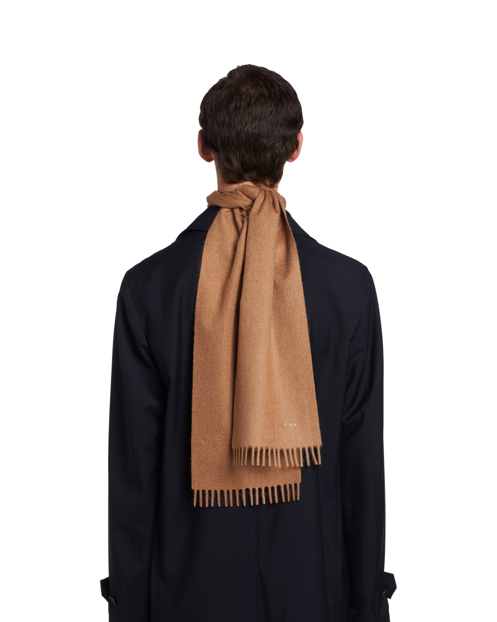 Prada Camel Hair Scarf Hnědé | 569824PEI