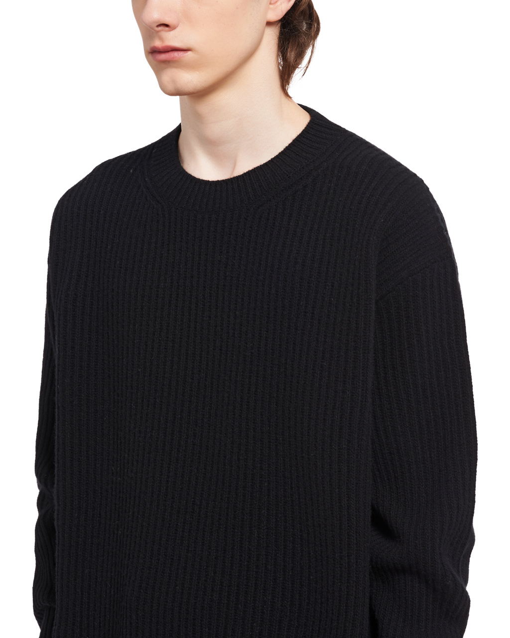 Prada Cashmere And Wool Svetrové Černé | 295780MAN