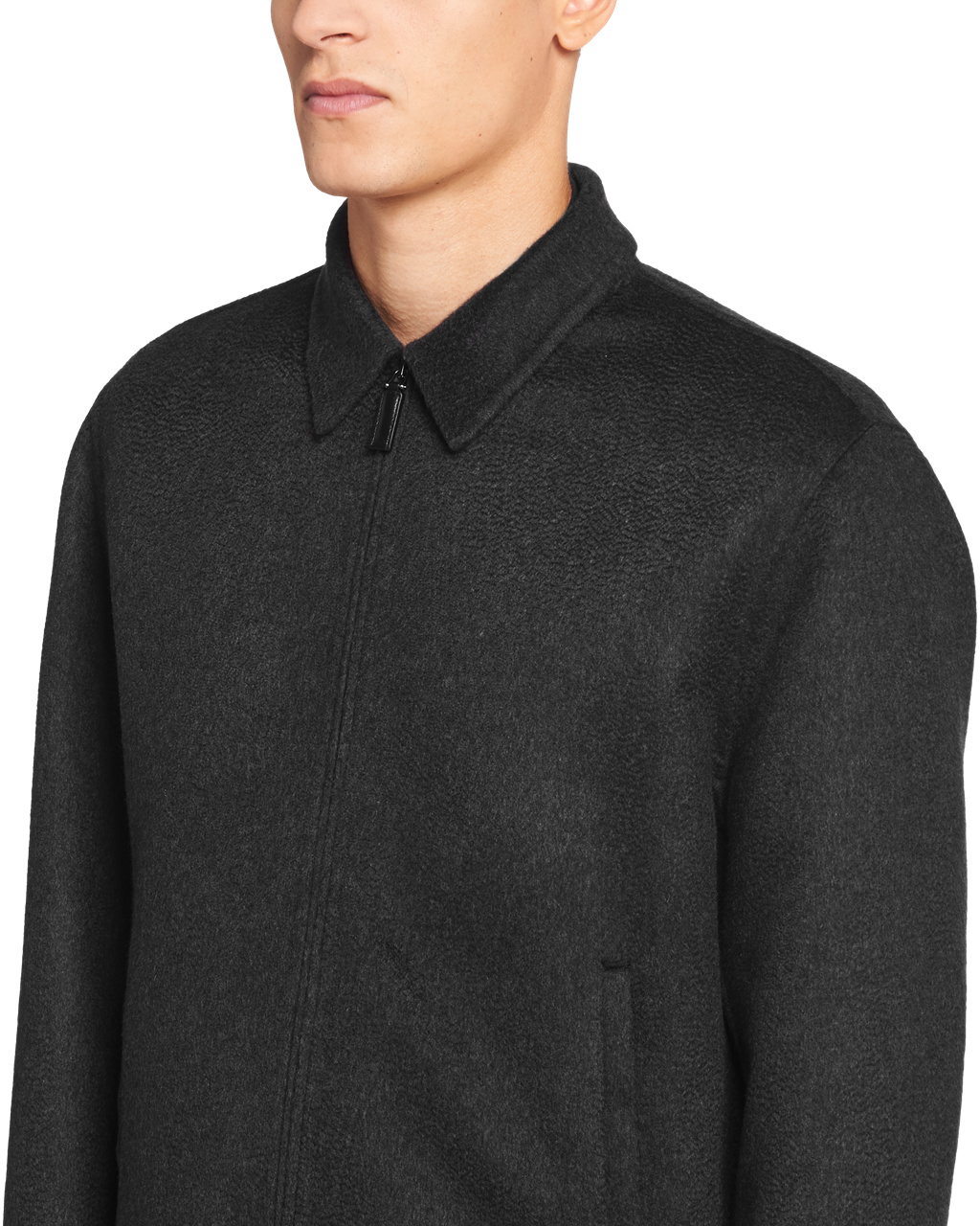 Prada Cashmere Blouson Jacket Černé | 783269VOL