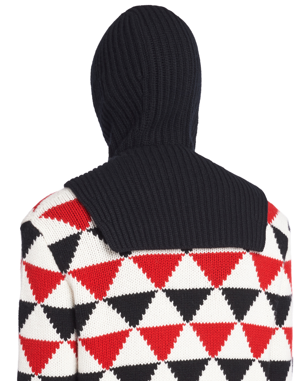 Prada Cashmere Ski Helmet Černé | 581032PGD