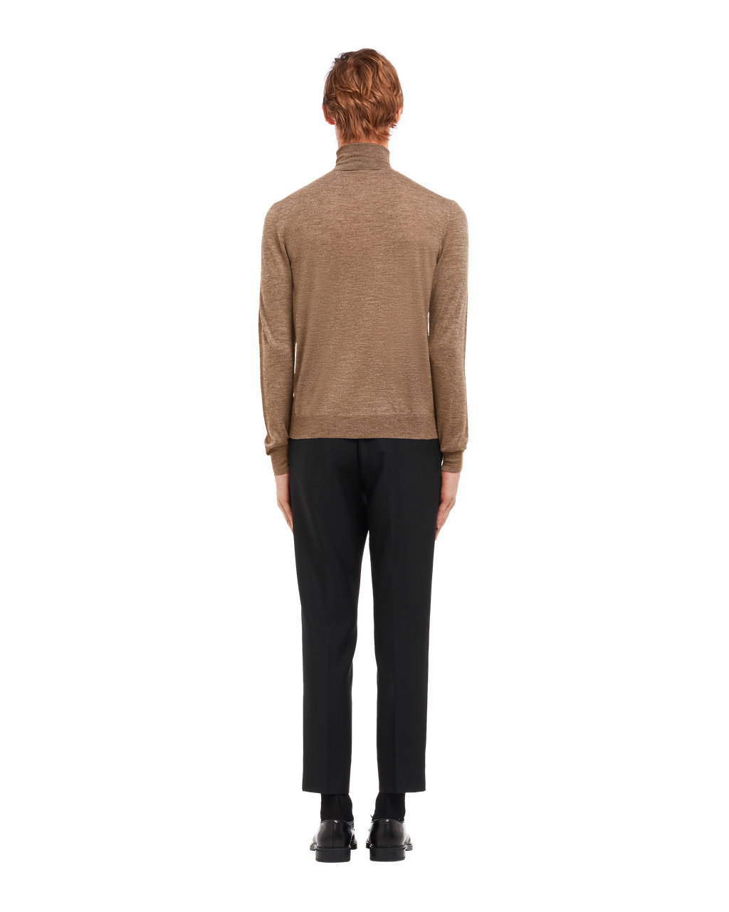 Prada Cashmere Turtleneck Hnědé | 498710NIE