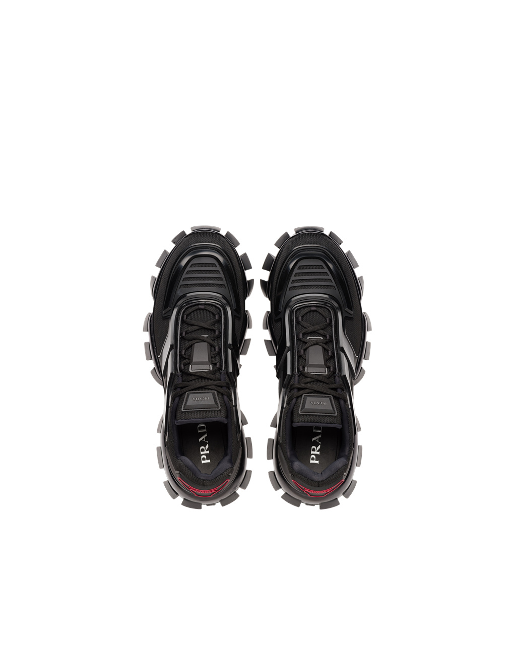 Prada Cloudbust Thunder Technical Fabric Sneakers Černé | 356978XTG