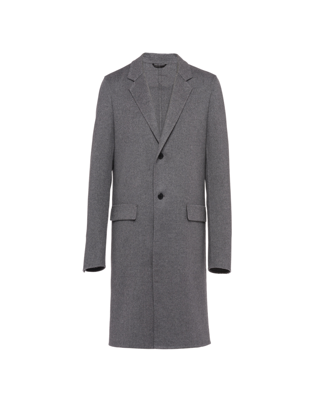 Prada Double Cashmere Coat Slate Gray | 205934FRK