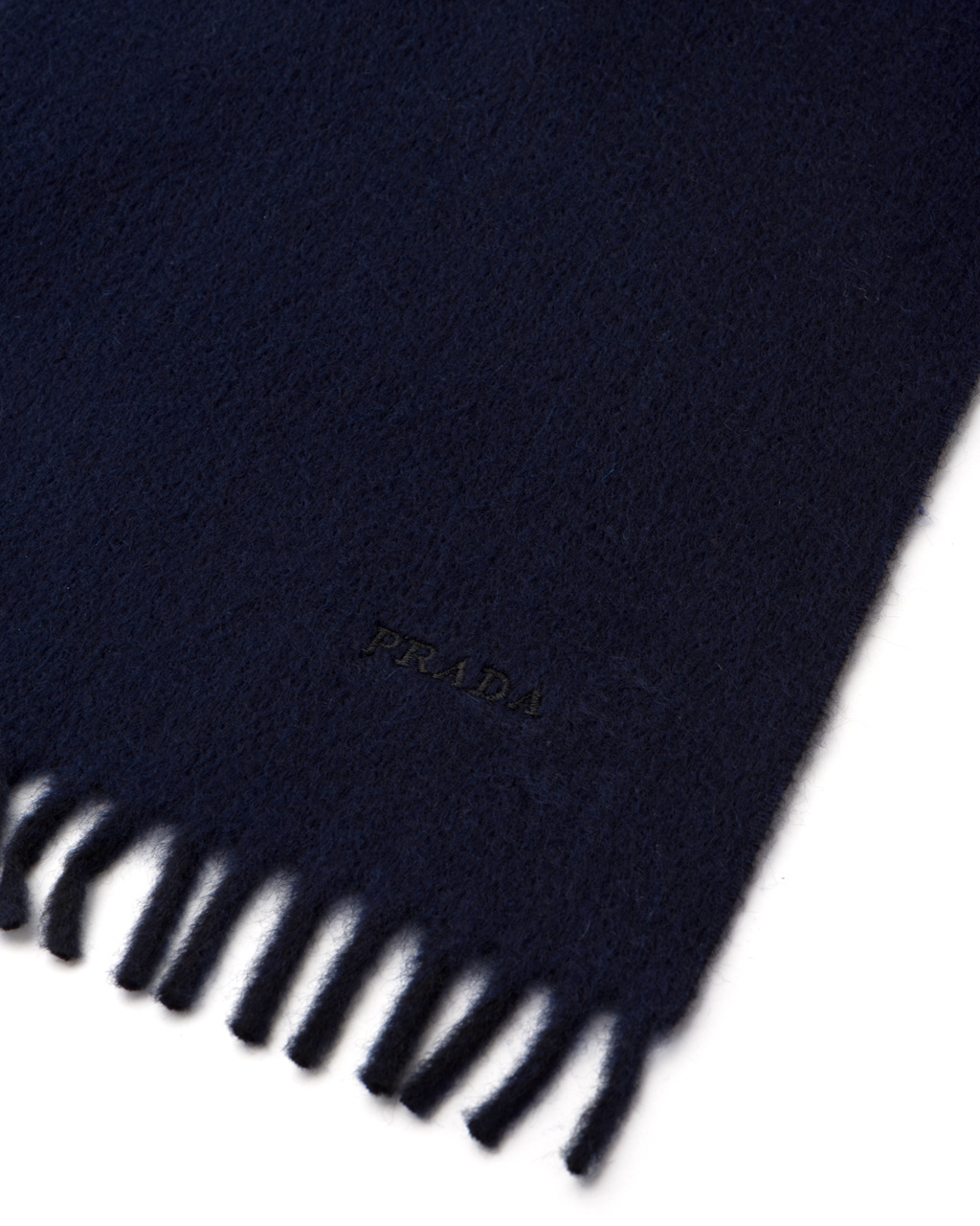 Prada Double Cashmere Scarf Tmavě Blankyt | 156348PFV