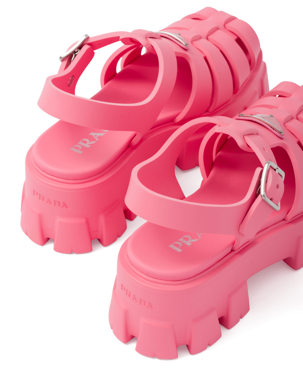 Prada Foam Rubber Sandals Růžové | 491356URL