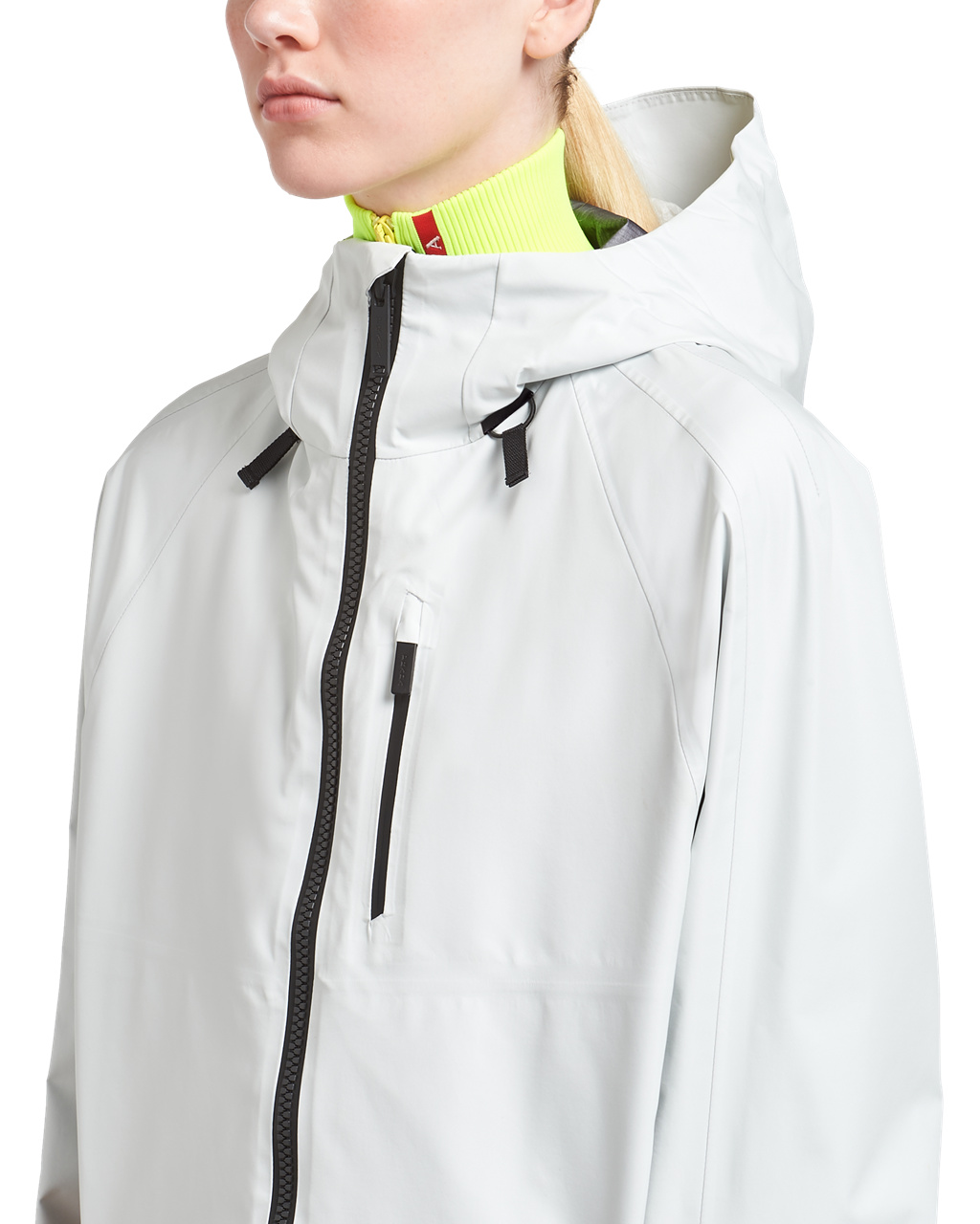 Prada Gore-tex Pro Jacket Bílé | 536917SFR