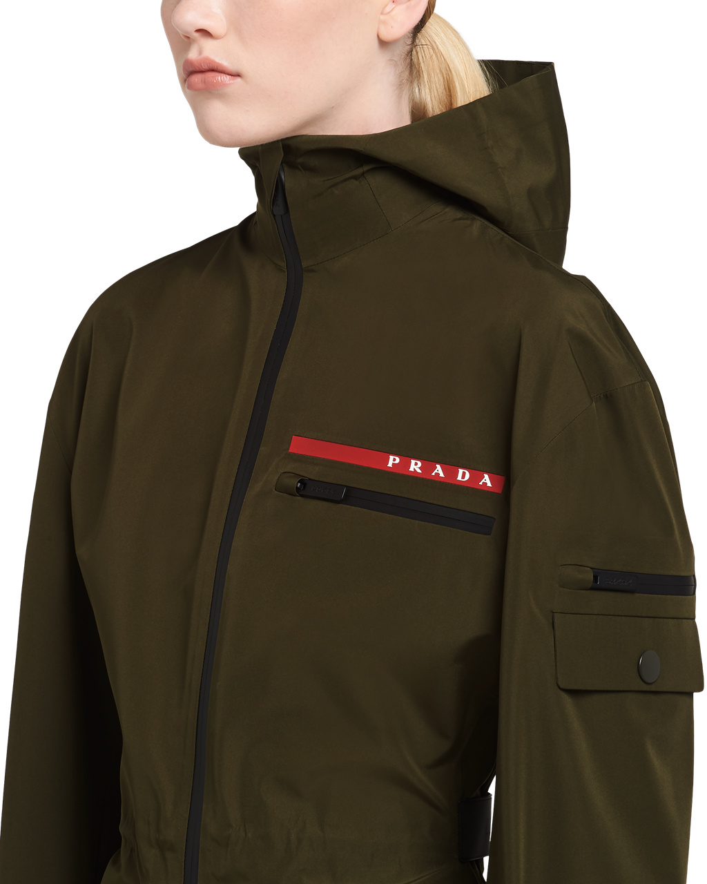 Prada Gore-tex Pro Jacket Zelene | 436520BMS