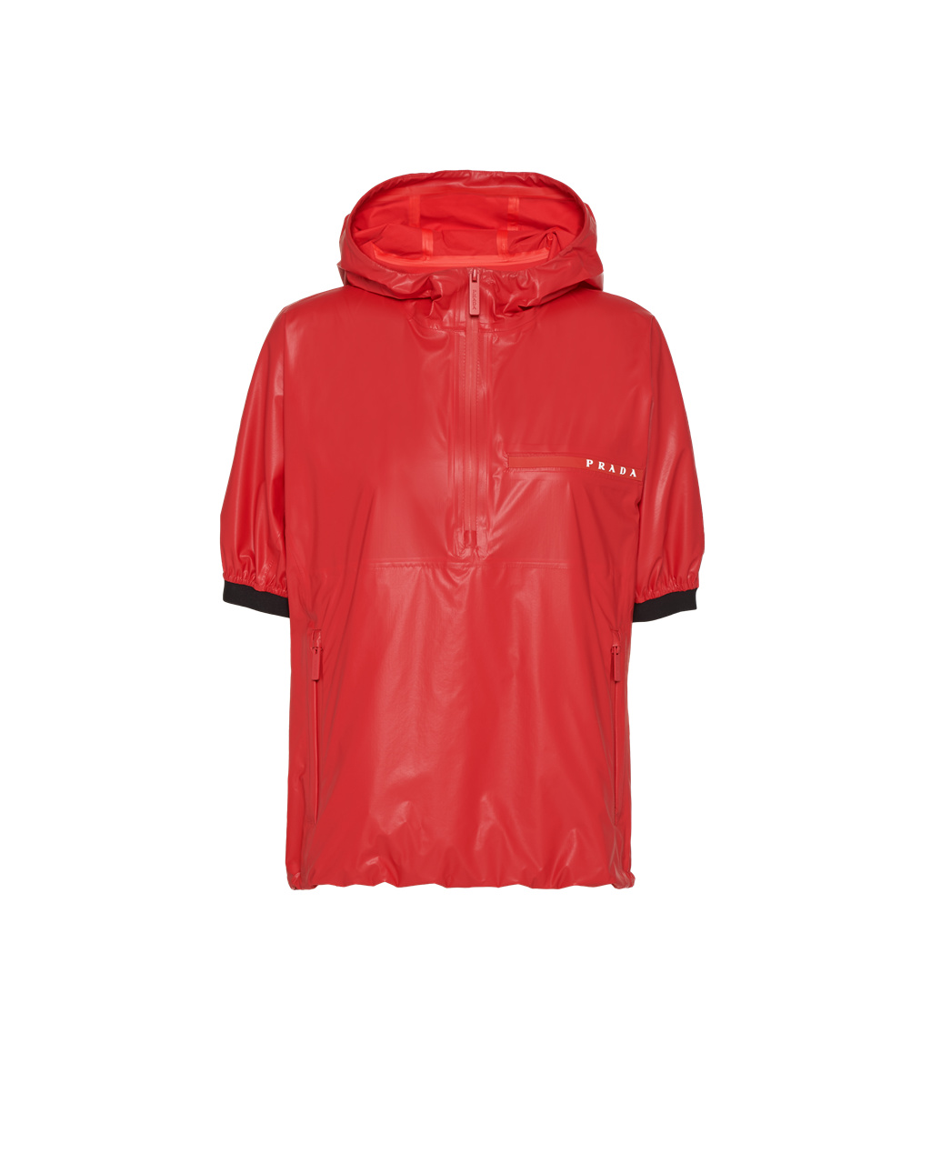 Prada Light Nylon Anorak Červené | 042136UFC