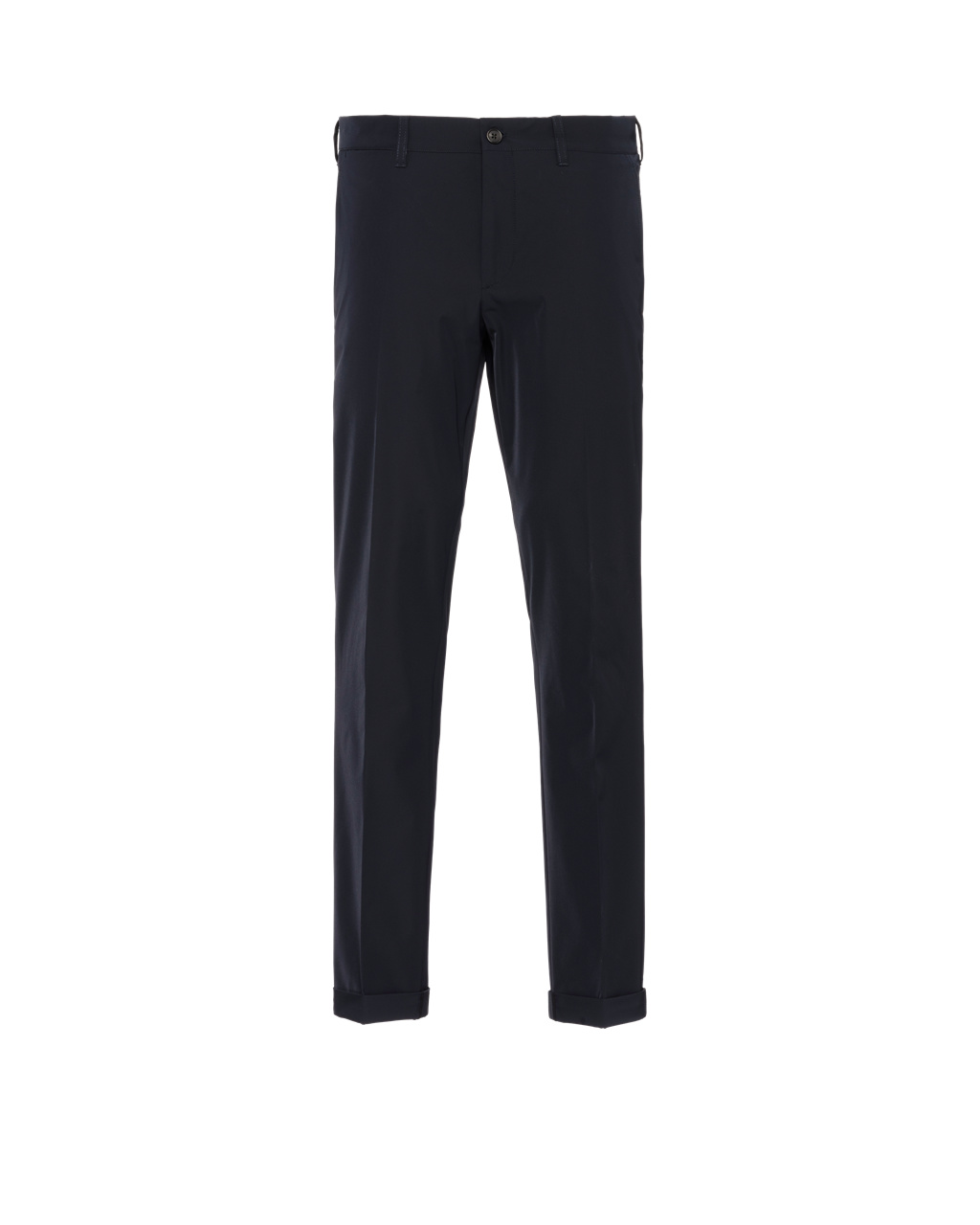 Prada Light Stretch Techno Fabric Trousers Tmavě Blankyt | 974082DWF