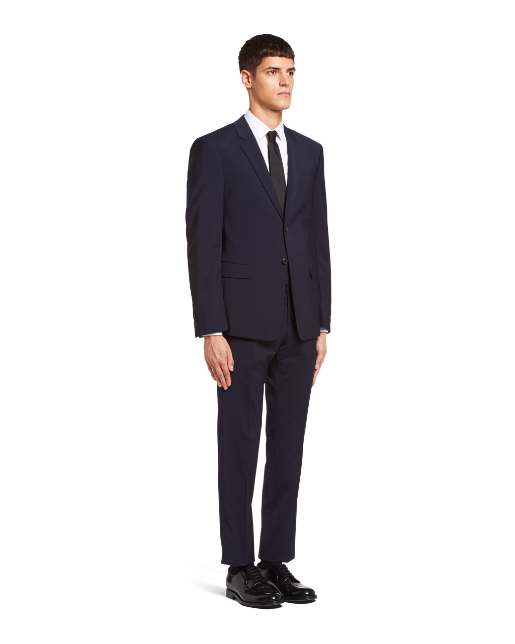 Prada Light Stretch Wool Suit Tmavě Blankyt | 607149NES