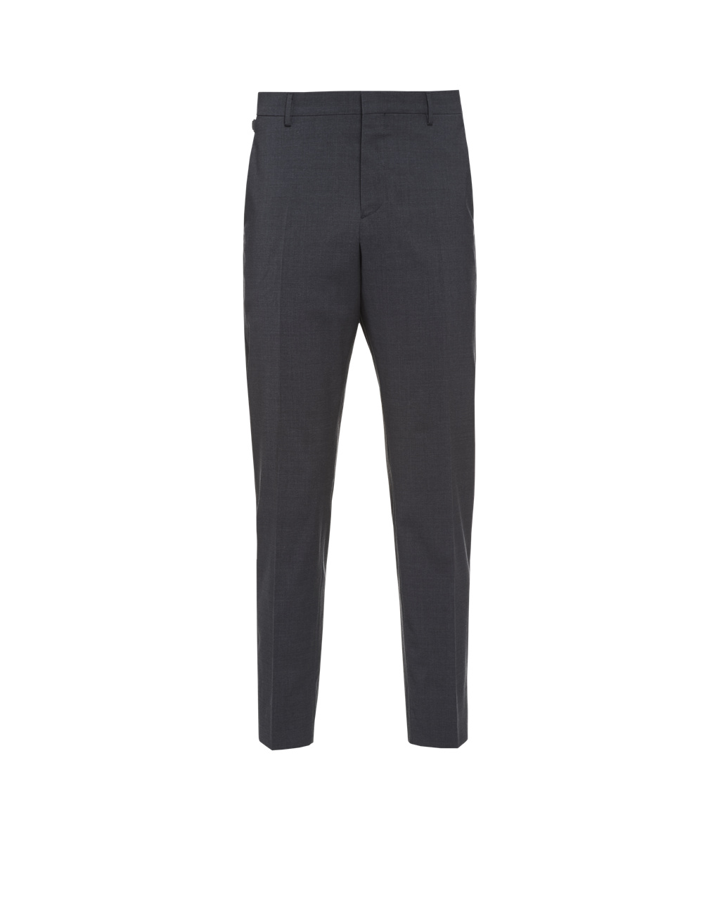 Prada Light Stretch Wool Trousers Slate Gray | 834172ISG