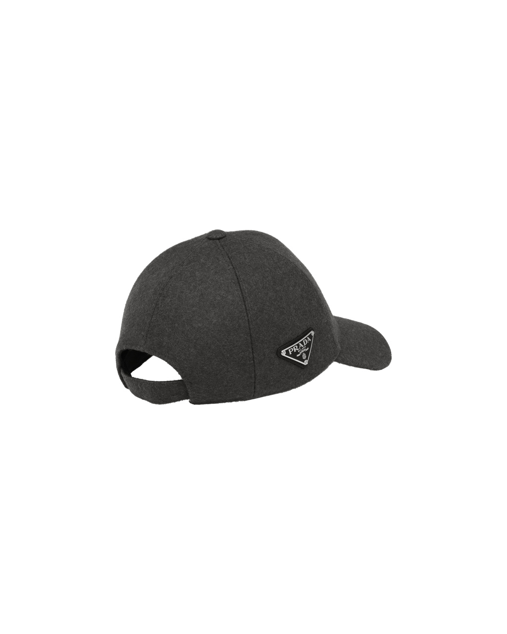 Prada Loden Baseball Cap Anthracite Gray | 086592VUR