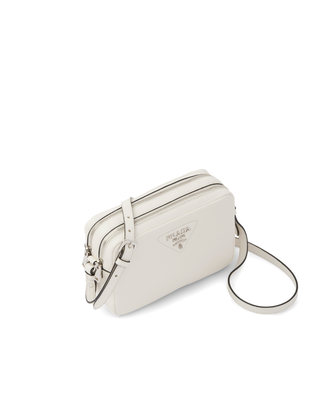 Prada Læder Bag With Shoulder Páskové Bílé | 462357OUF