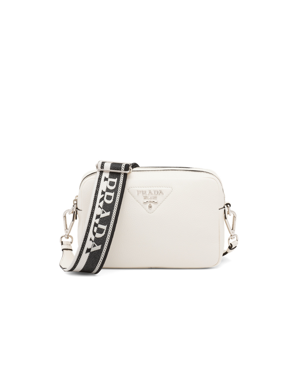 Prada Læder Bag With Shoulder Páskové Bílé | 462357OUF