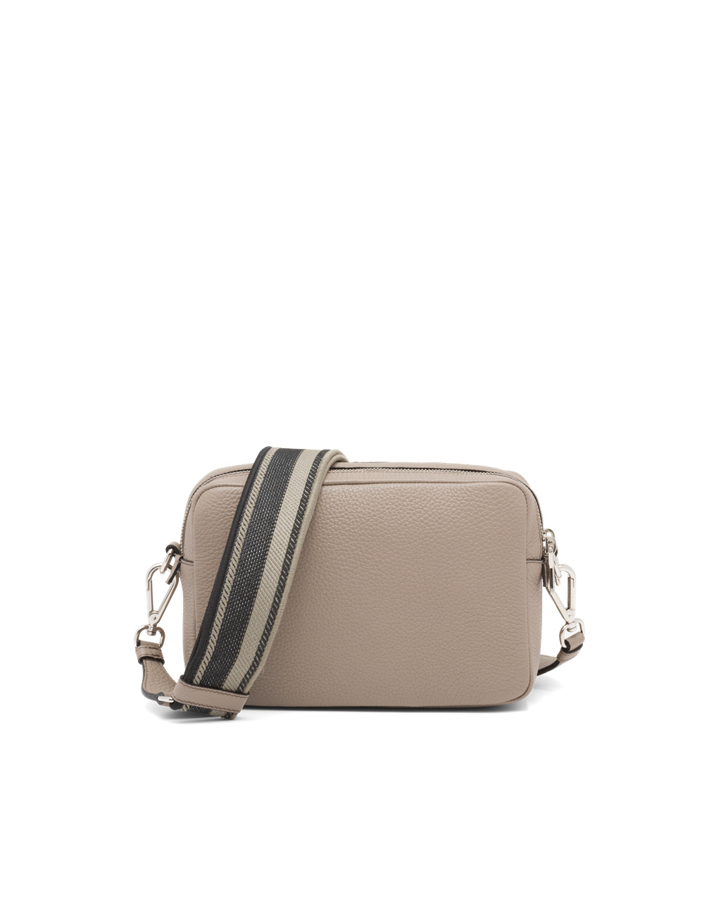 Prada Læder Bag With Shoulder Páskové Clay Gray | 204951OTD