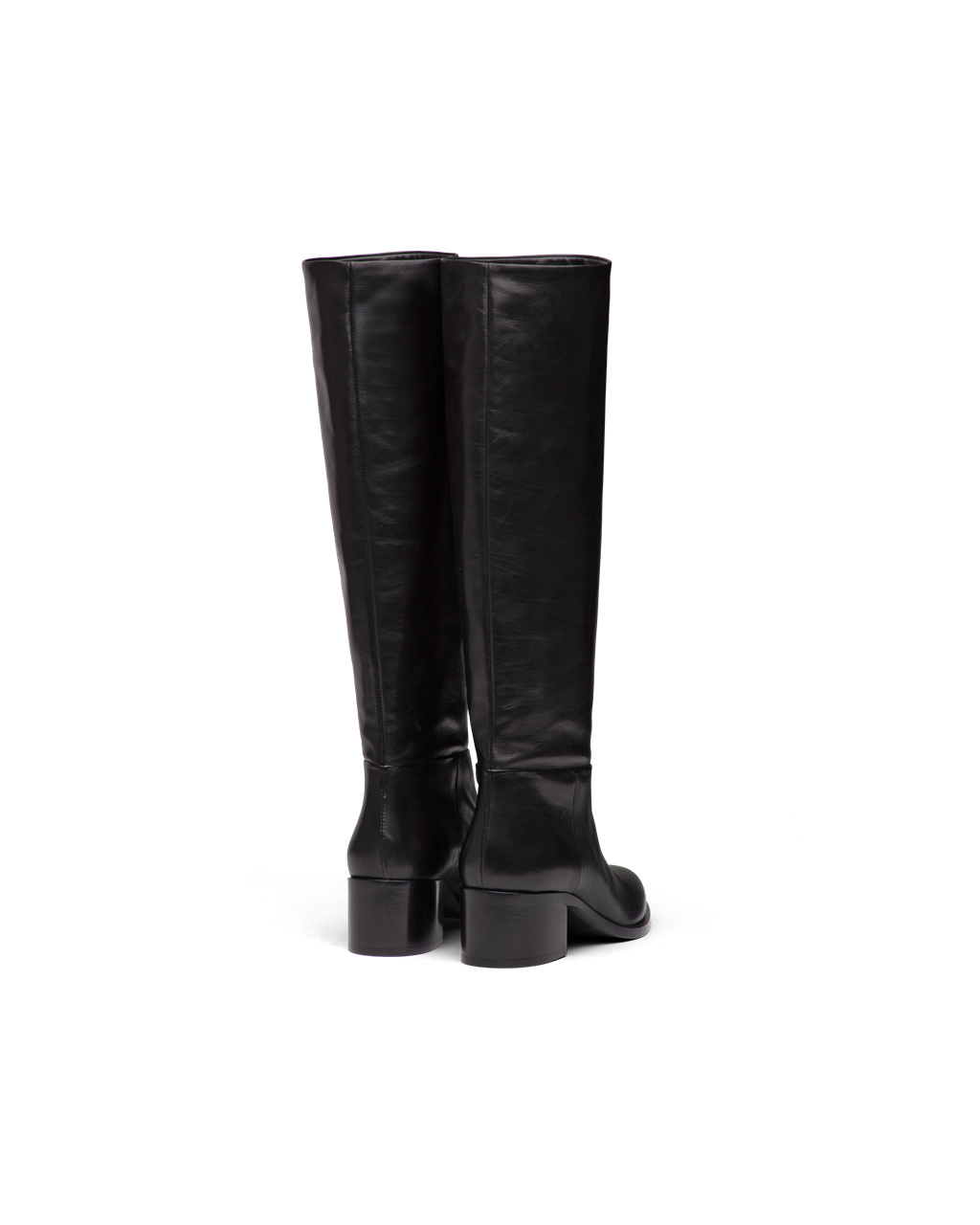 Prada Læder Boots Černé | 798605AGQ