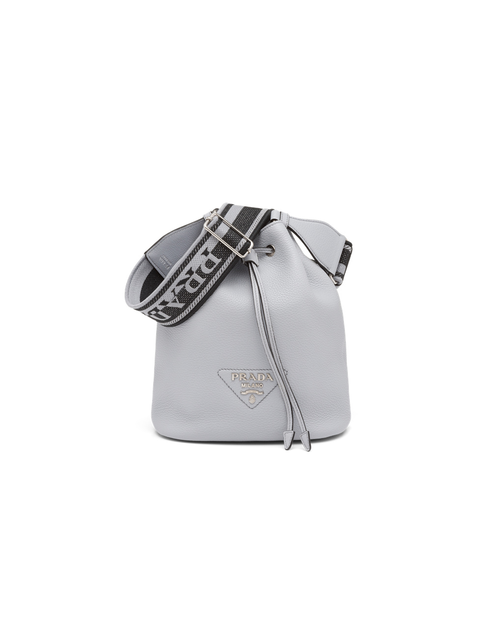 Prada Læder Bucket Bag Cornflower | 206914KPO