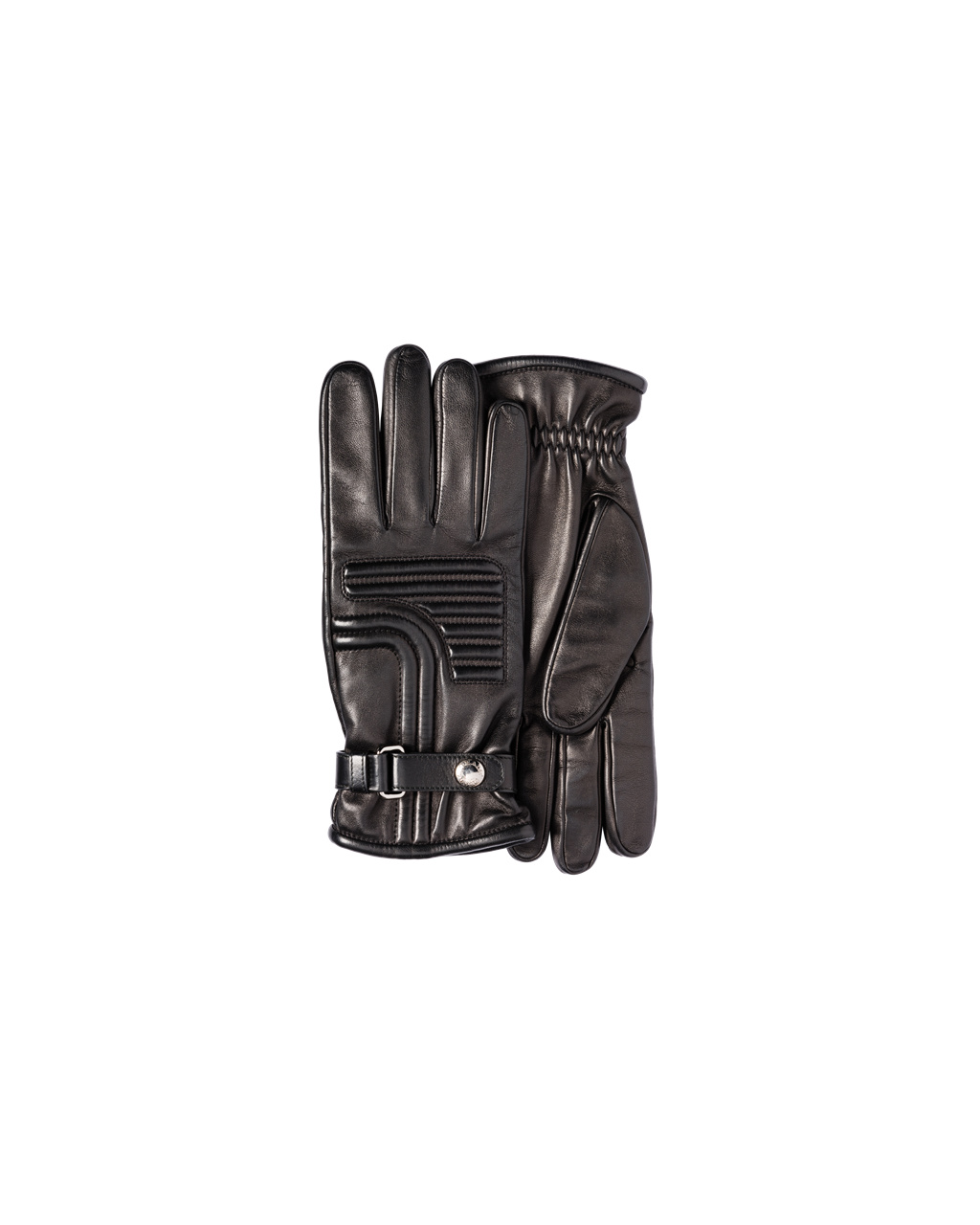 Prada Læder Gloves Černé | 712698EDF