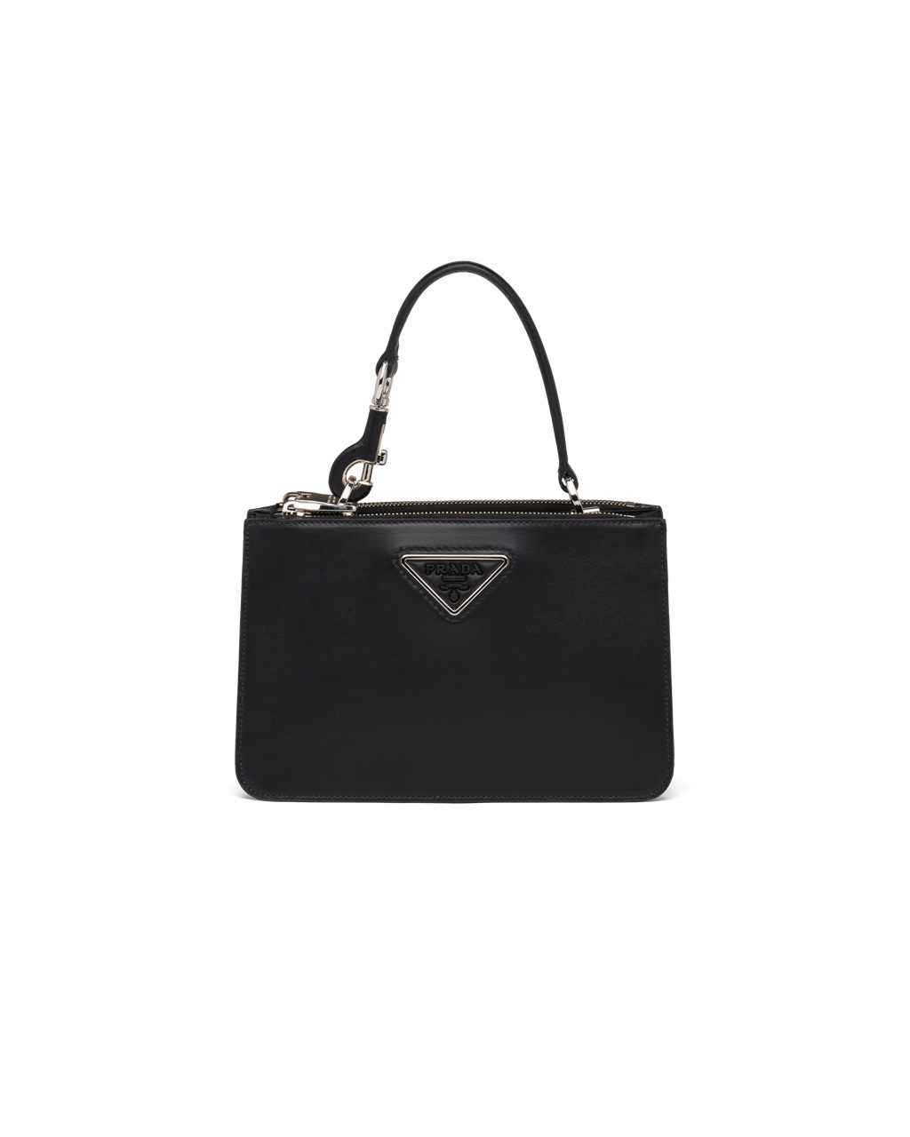 Prada Læder Handbag Černé | 471503IDS