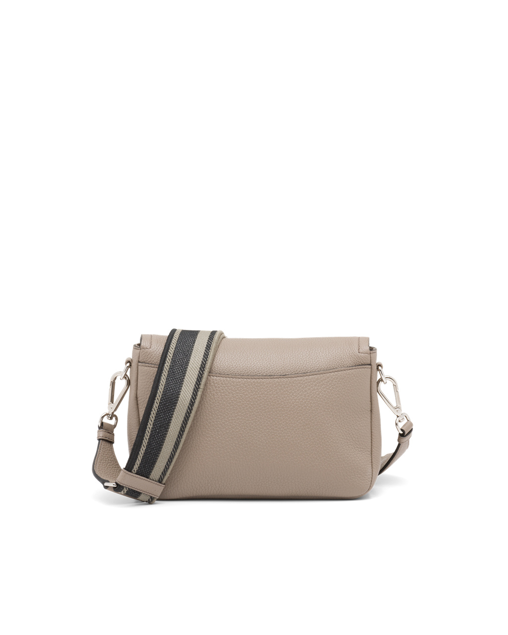 Prada Læder Shoulder Bag Clay Gray | 932071IGZ