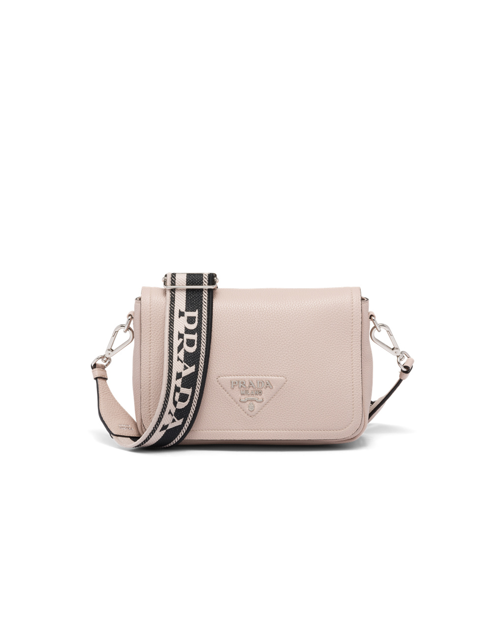 Prada Læder Shoulder Bag Water Lily | 951360VNM