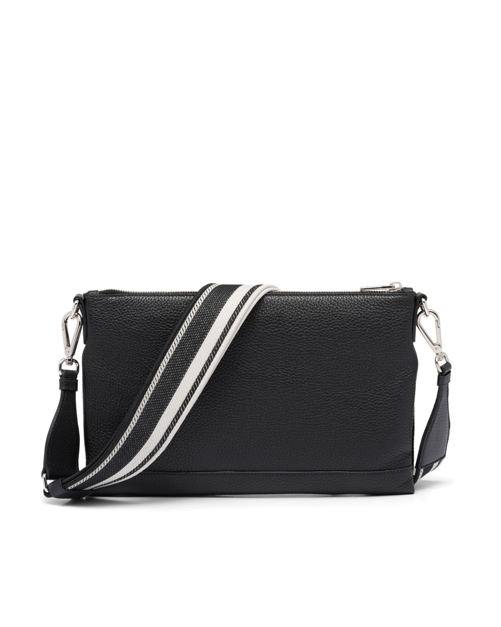 Prada Læder Shoulder Bag Černé | 379082MIG