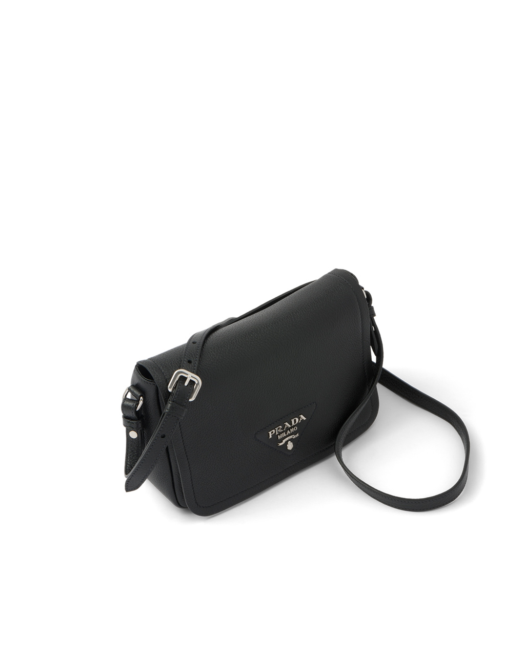 Prada Læder Shoulder Bag Černé | 791865DQS