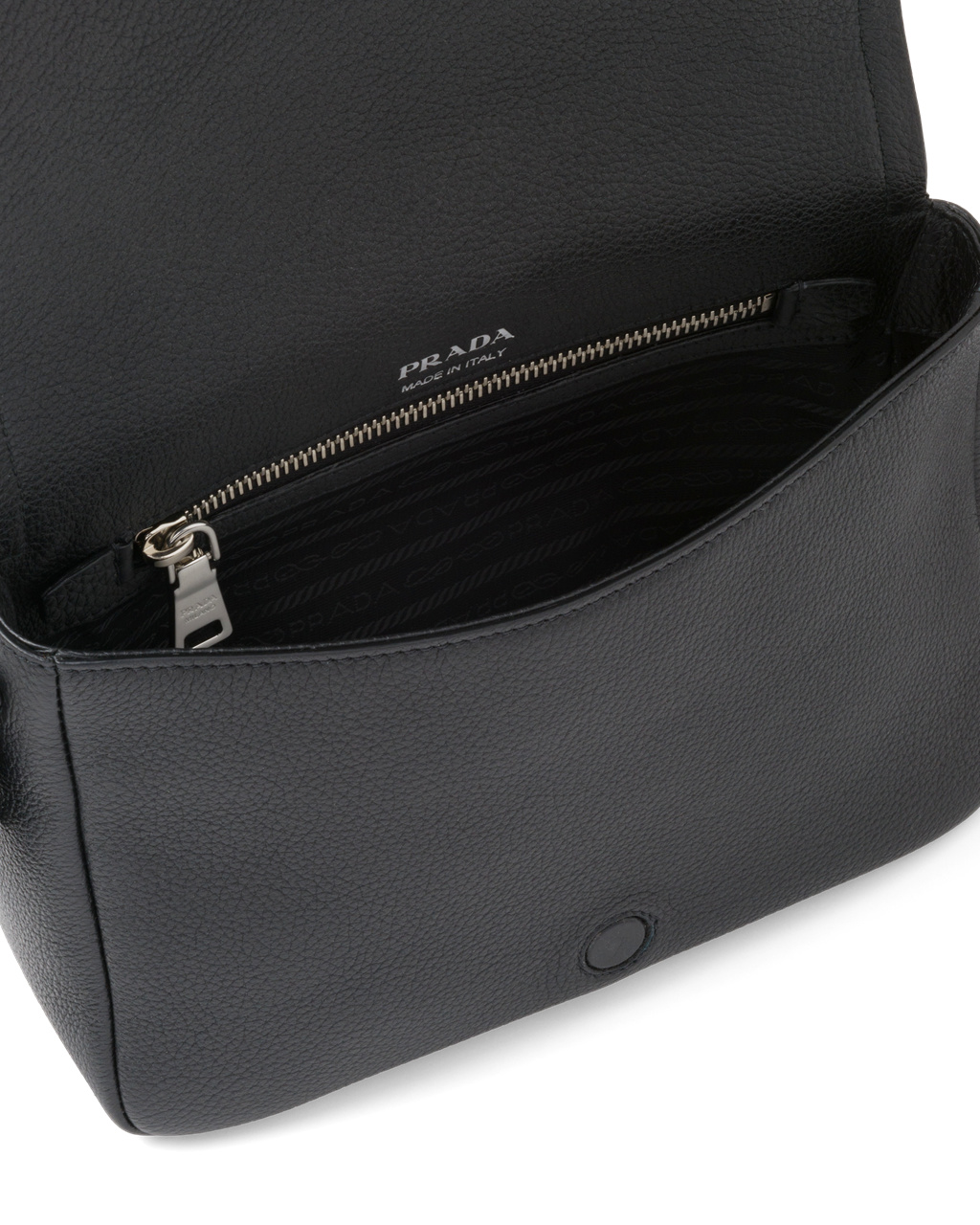 Prada Læder Shoulder Bag Černé | 791865DQS