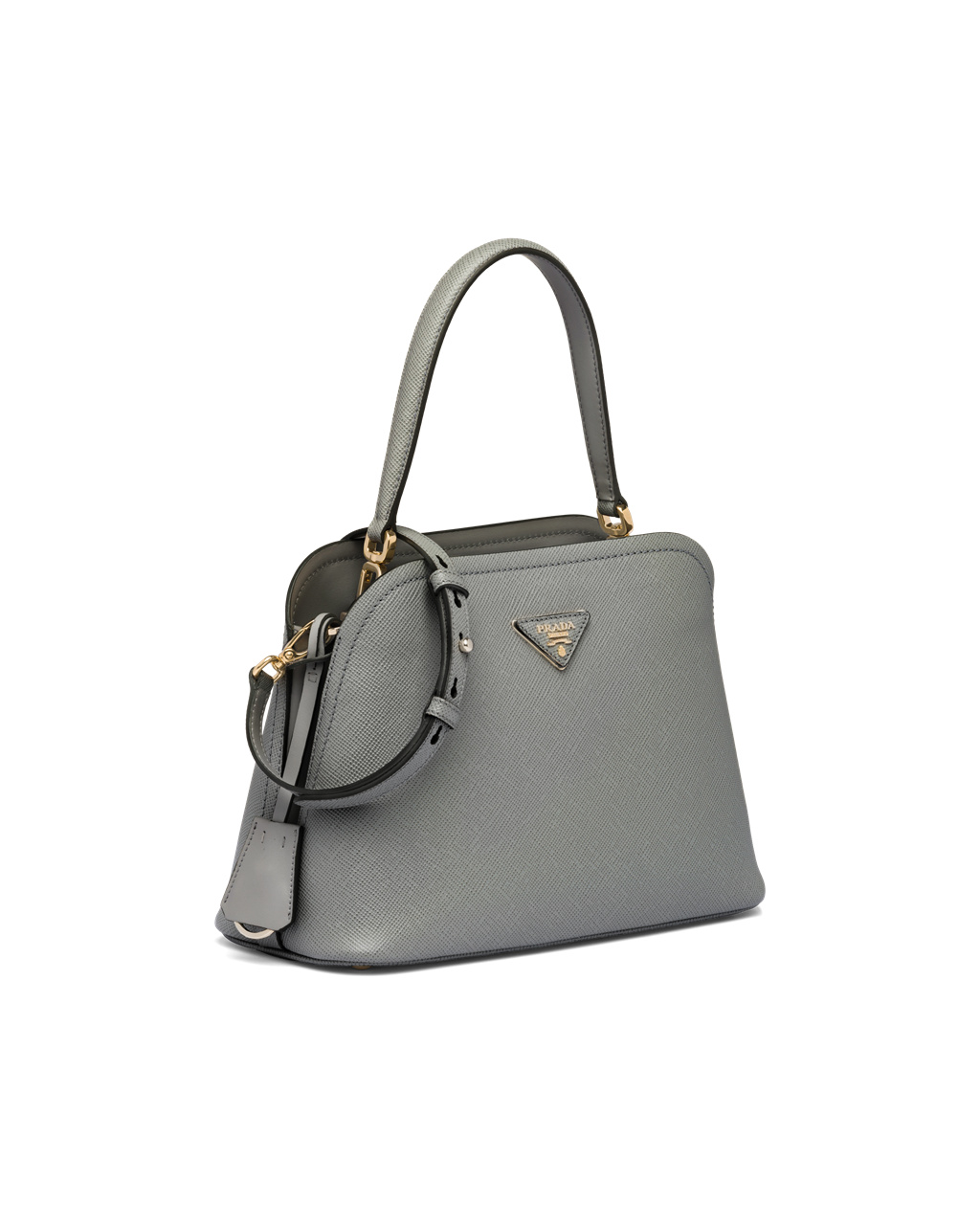 Prada Medium Saffiano Læder Prada Matinée Bag Slate Gray | 419702PHI