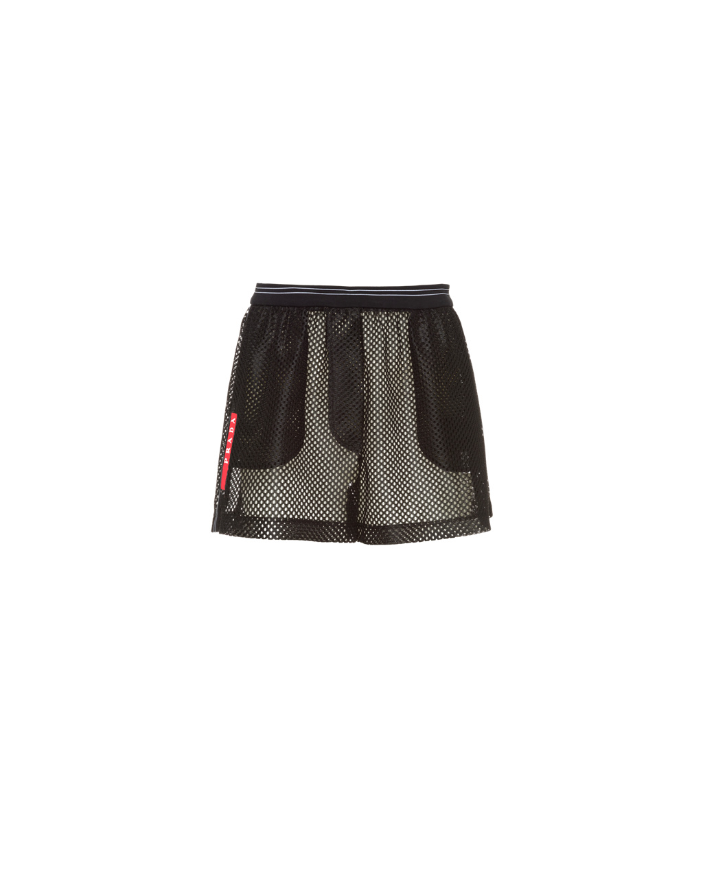 Prada Mesh Shorts Černé | 618052REJ