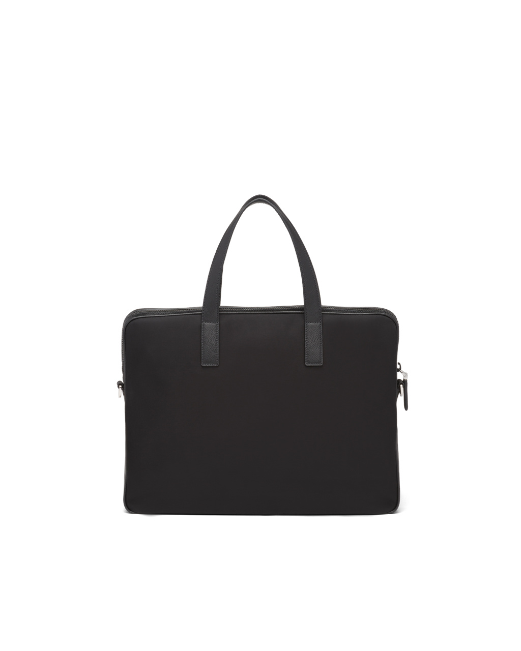 Prada Nylon And Saffiano Læder Pracovní Bag Černé | 758206ADI