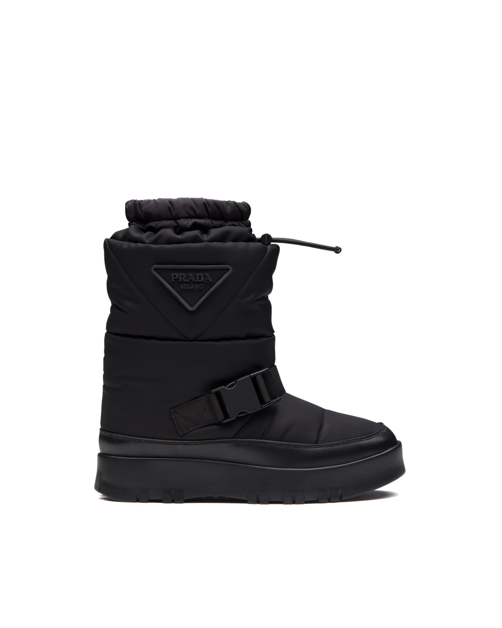 Prada Nylon Gabardine Booties Černé | 431706PDC