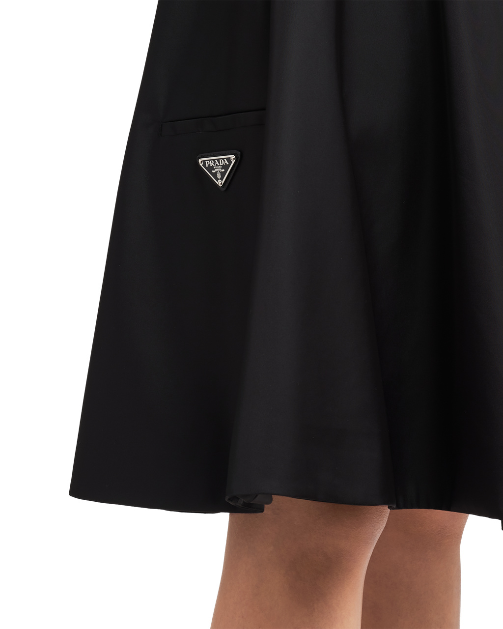 Prada Nylon Gabardine Skirt Černé | 602743WDA