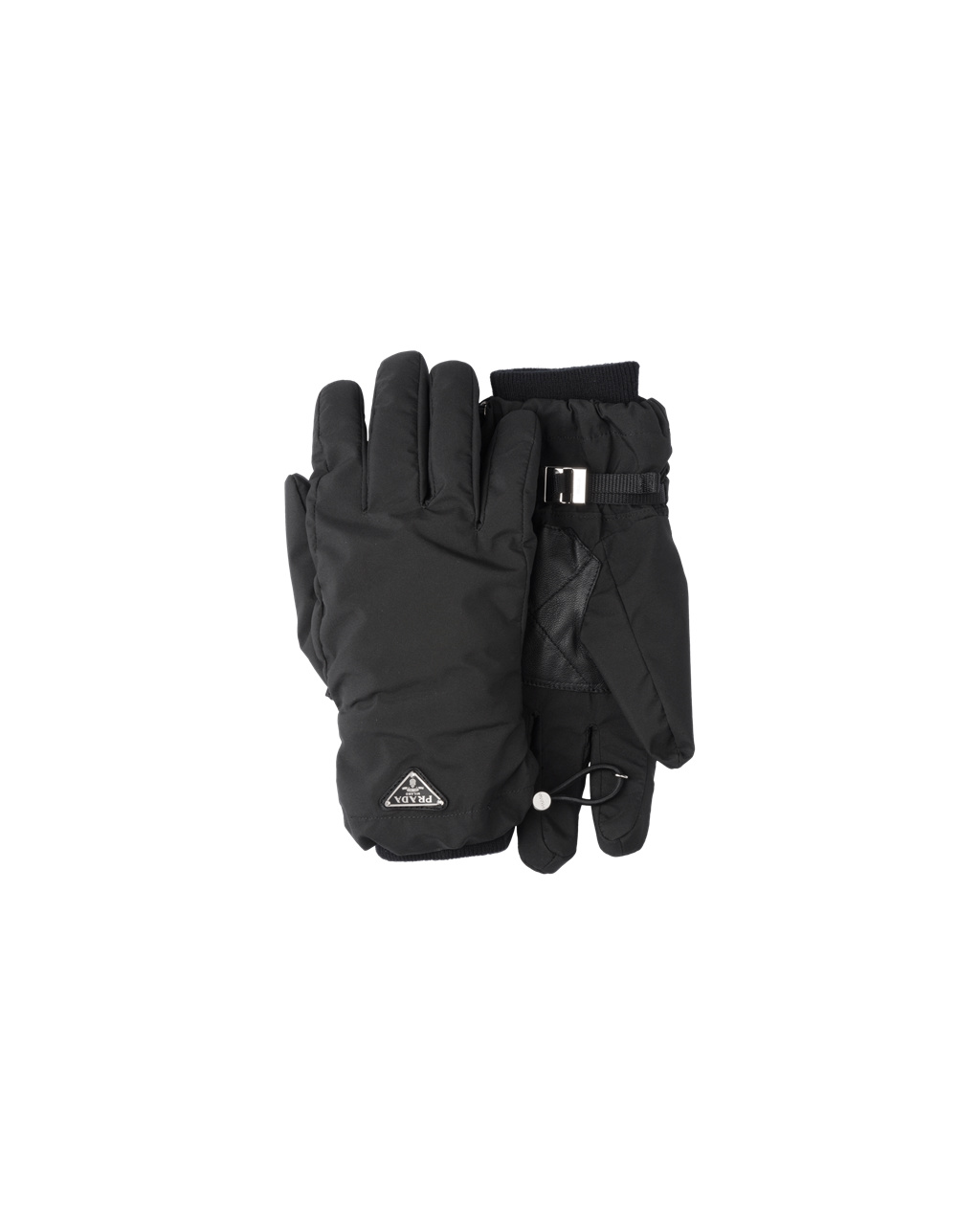 Prada Nylon Gloves Černé | 671582WUP