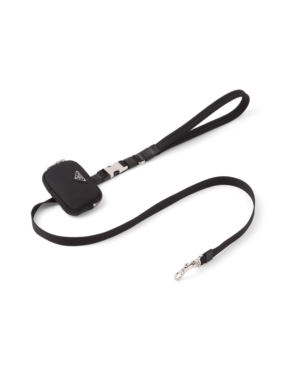 Prada Nylon Pet Leash Černé | 501743APL