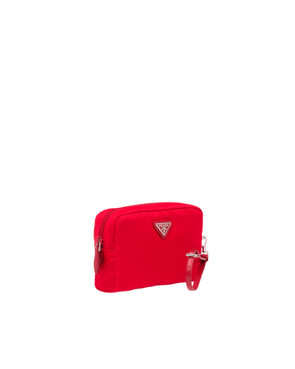 Prada Nylon Pouch Červené | 458169YHE