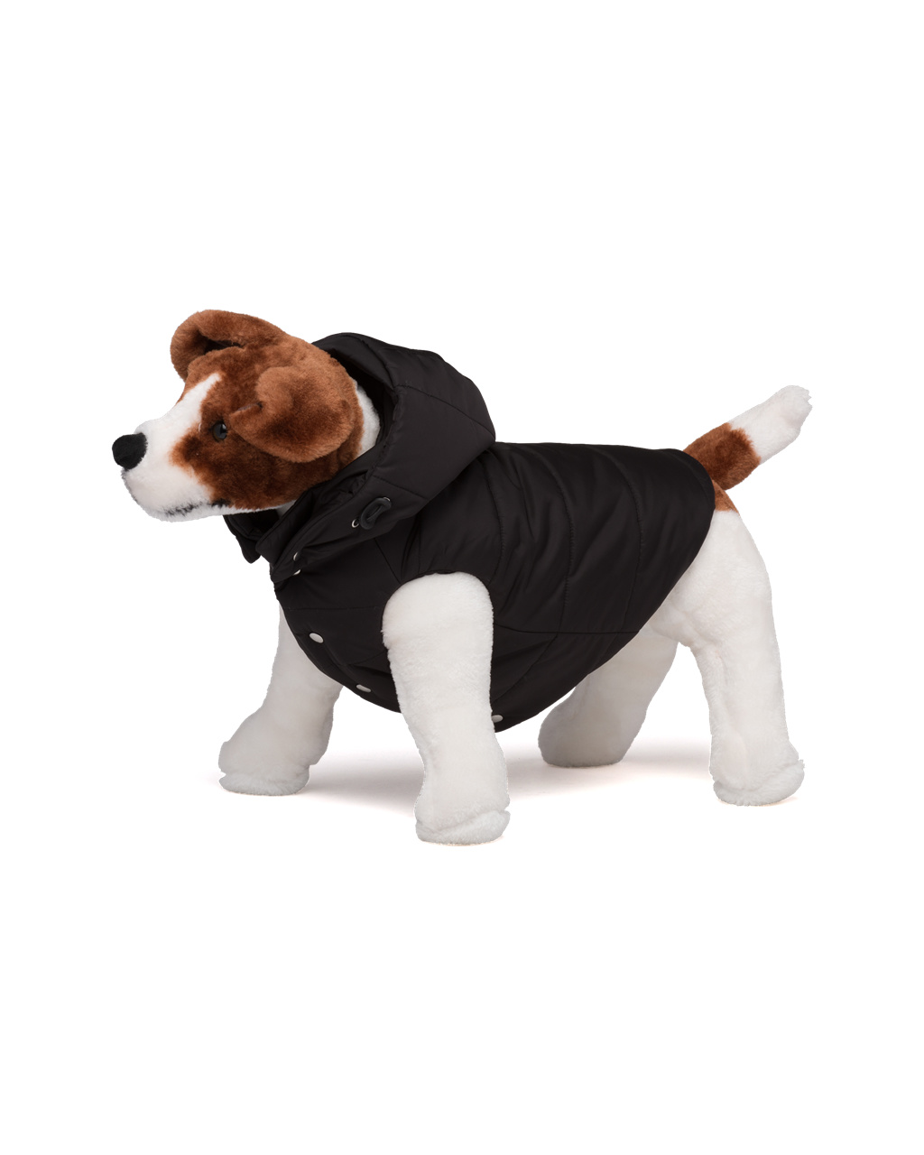 Prada Nylon Puffer Dog Coat With Hood Černé | 907142VQK