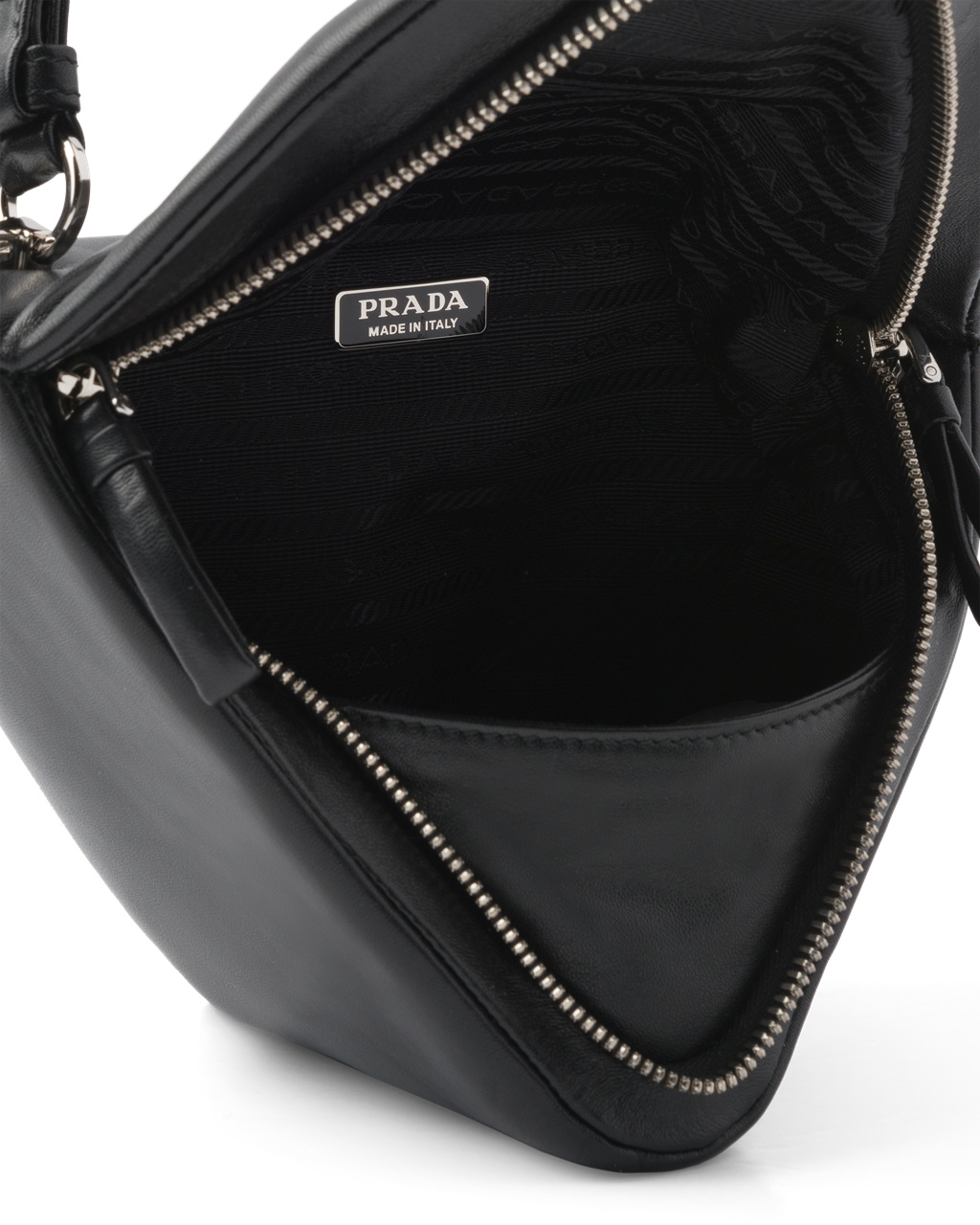 Prada Padded Nappa Læder Handbag Černé | 495273TIW