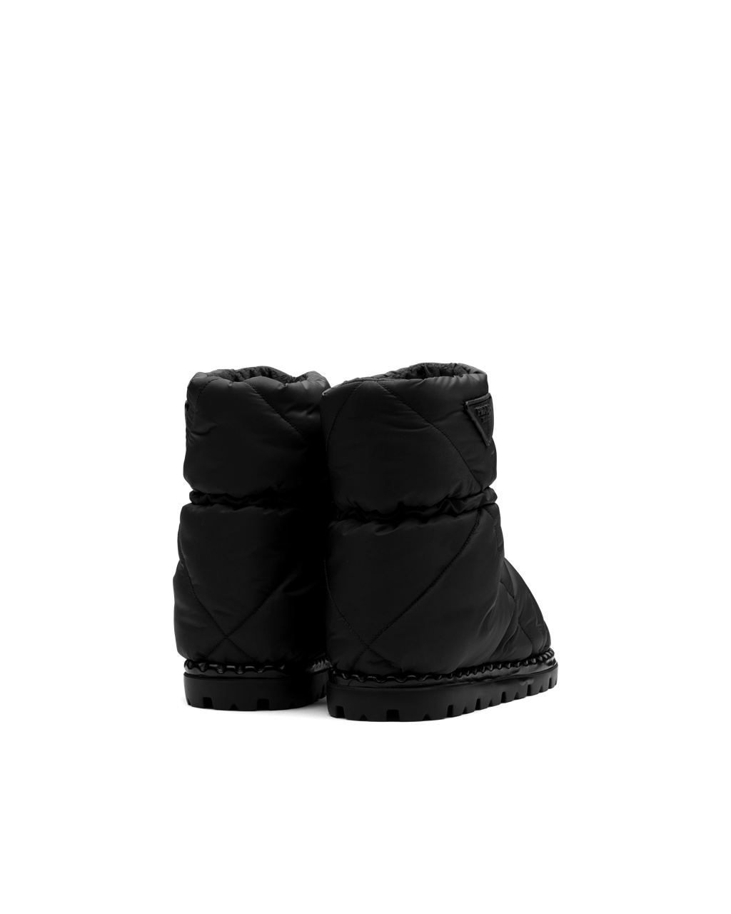 Prada Padded Nylon Booties Černé | 364728QEI