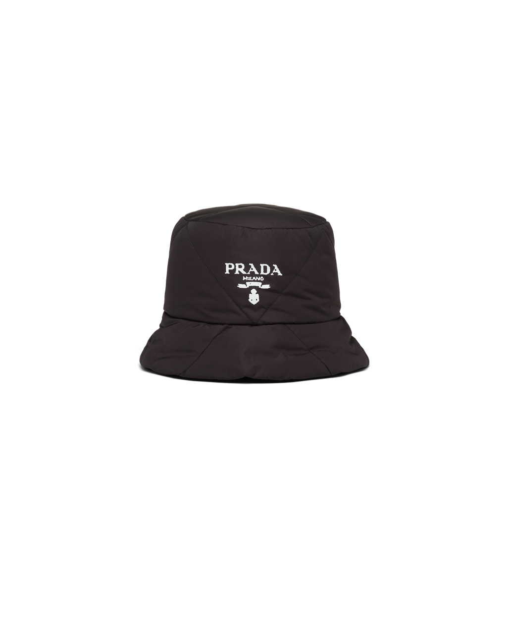 Prada Padded Re-nylon Bucket Hat Černé | 890356ZYS