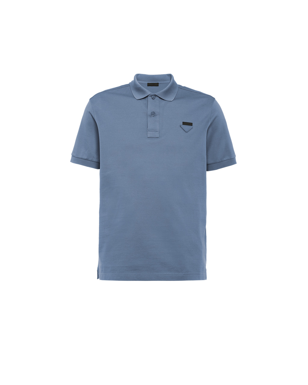 Prada Piqué Polo Shirt Blankyt | 647351GAK