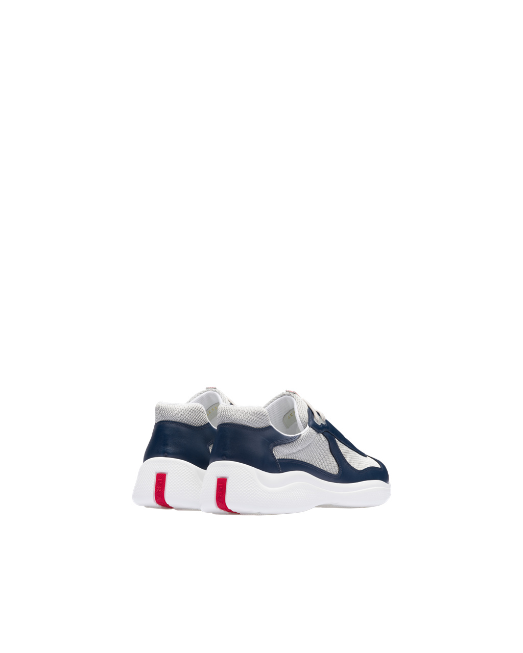 Prada Prada America's Cup Sneakers Blankyt Stříbrné | 036498NVA