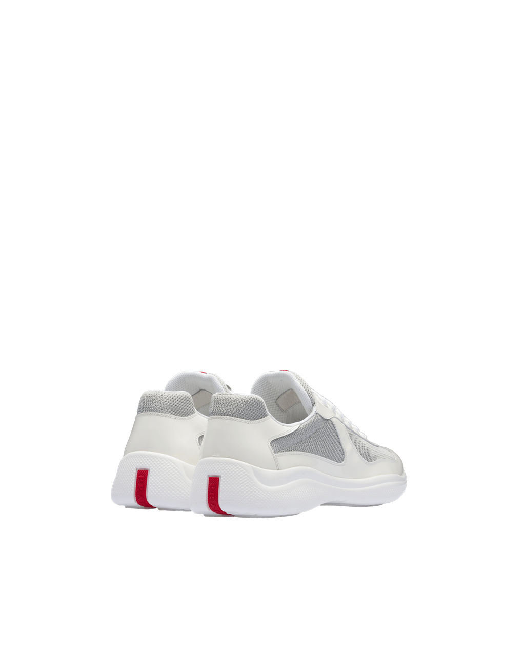 Prada Prada America's Cup Sneakers Bílé Stříbrné | 406217IYH