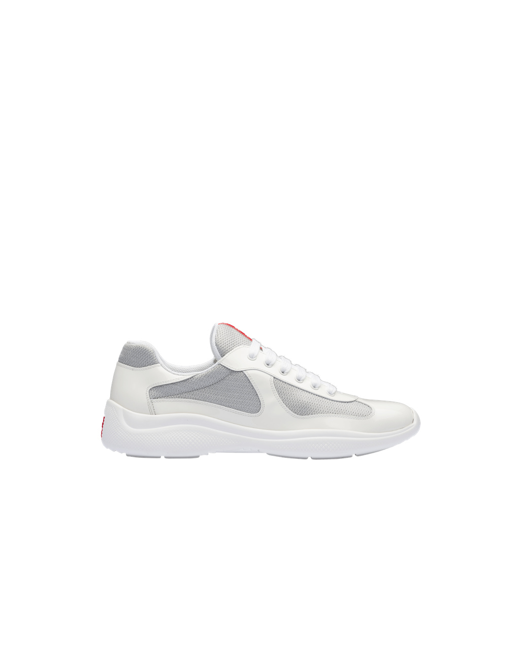 Prada Prada America\'s Cup Sneakers Bílé Stříbrné | 406217IYH