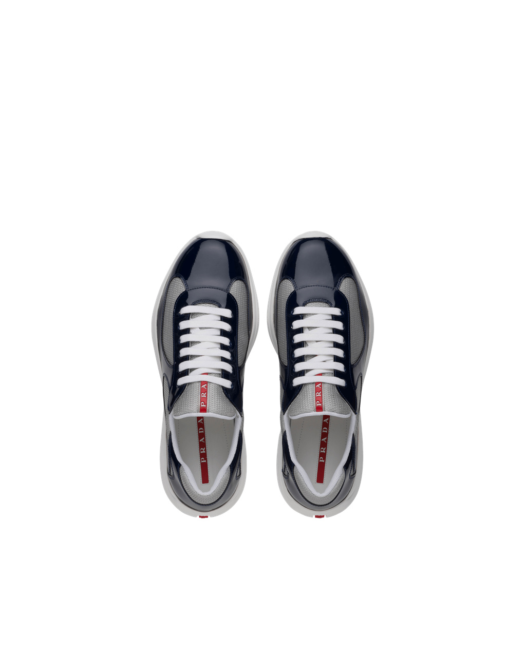 Prada Prada America's Cup Sneakers Královská Modrá Blankyt Stříbrné | 310947PRO