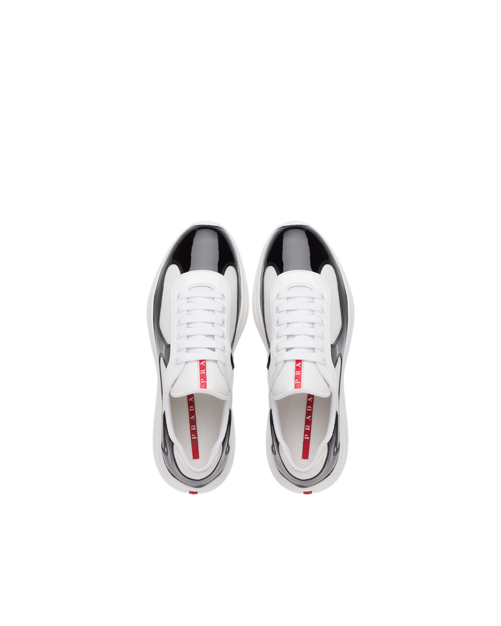 Prada Prada America's Cup Sneakers Černé Bílé | 206315AWR