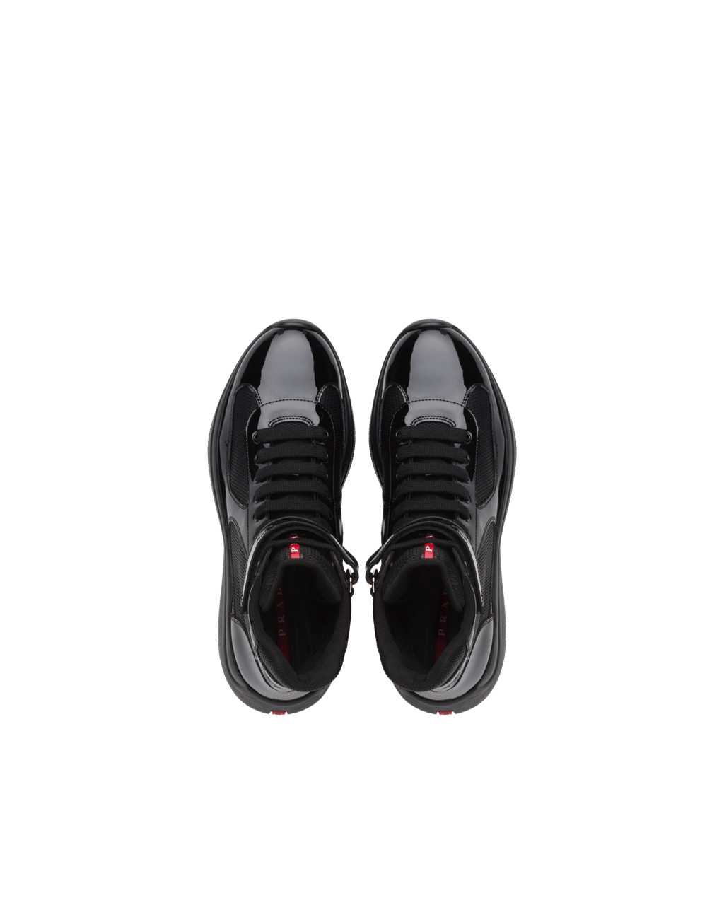 Prada Prada America’s Cup High-top Sneakers Černé | 280461JIW