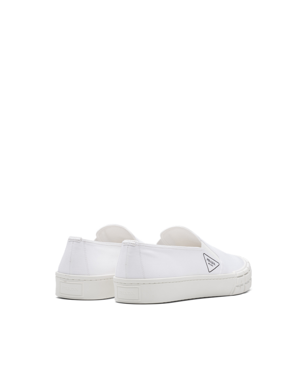 Prada Prada Cassetta Wheel Sneakers Bílé | 359276RPN